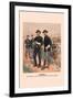 Brigadier General, Line Officers, Enlisted Men in Campaign Dress-H.a. Ogden-Framed Art Print