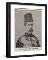 Brigadier-General Sir H H Kitchener-null-Framed Giclee Print