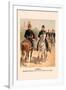 Brigadier-General, Staff and Line Officers in Full Dress-H.a. Ogden-Framed Art Print