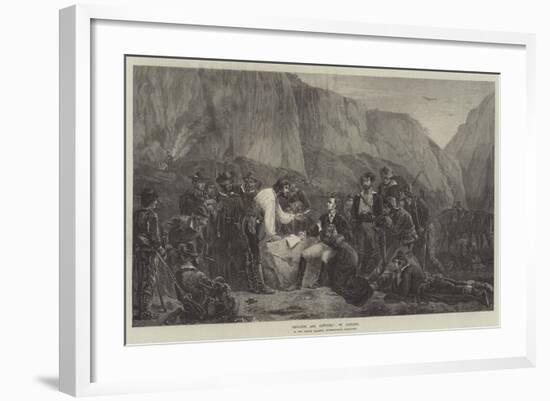 Brigands and Captives, in the French Gallery, International Exhibition-Fortune Joseph Seraphin Layraud-Framed Giclee Print