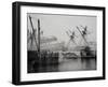 Brigantine, Lithograph by Ferdinand Perrot, 19th Century-null-Framed Giclee Print