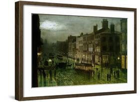 Briggate, Leeds, 1884-Wilfred Jenkins-Framed Giclee Print