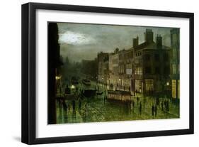 Briggate, Leeds, 1884-Wilfred Jenkins-Framed Giclee Print