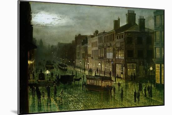 Briggate, Leeds, 1884-Wilfred Jenkins-Mounted Giclee Print