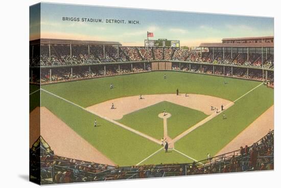 Briggs Stadium, Detroit, Michigan-null-Stretched Canvas