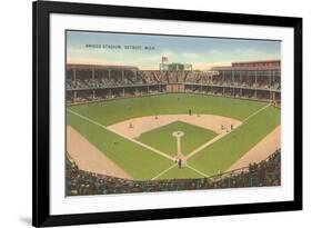 Briggs Stadium, Detroit, Michigan-null-Framed Premium Giclee Print