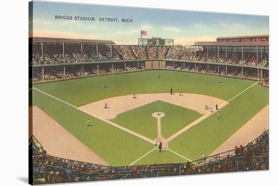 Briggs Stadium, Detroit, Michigan-null-Stretched Canvas