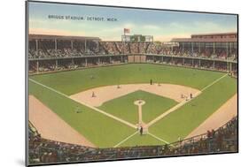 Briggs Stadium, Detroit, Michigan-null-Mounted Art Print