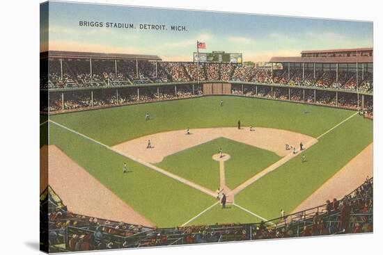 Briggs Stadium, Detroit, Michigan-null-Stretched Canvas