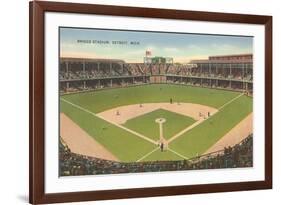 Briggs Stadium, Detroit, Michigan-null-Framed Art Print