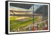 Briggs Stadium, Detroit, Michigan-null-Framed Stretched Canvas