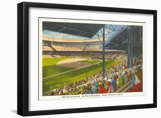 Briggs Stadium, Detroit, Michigan-null-Framed Art Print