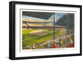 Briggs Stadium, Detroit, Michigan-null-Framed Art Print