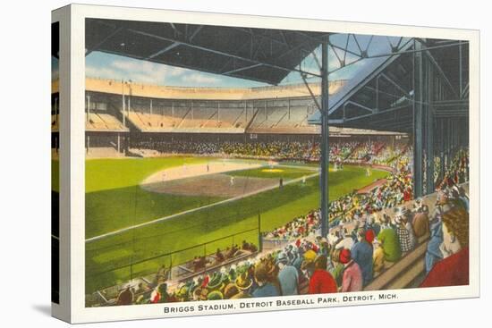 Briggs Stadium, Detroit, Michigan-null-Stretched Canvas