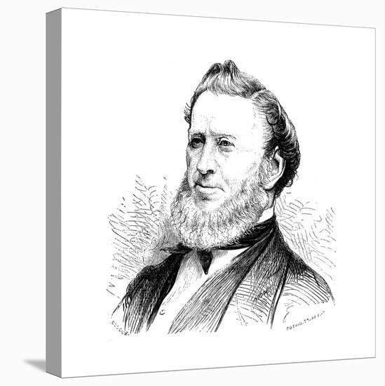 Brigham Young, American Mormon Leader, 1877-null-Stretched Canvas