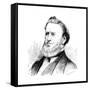 Brigham Young, American Mormon Leader, 1877-null-Framed Stretched Canvas