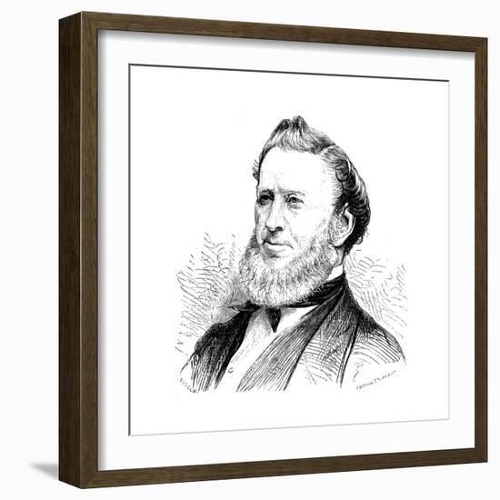 Brigham Young, American Mormon Leader, 1877-null-Framed Giclee Print