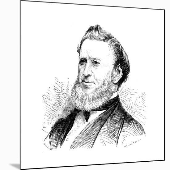 Brigham Young, American Mormon Leader, 1877-null-Mounted Giclee Print