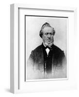 Brigham Young, American Mormon Leader, 19th Century-null-Framed Giclee Print