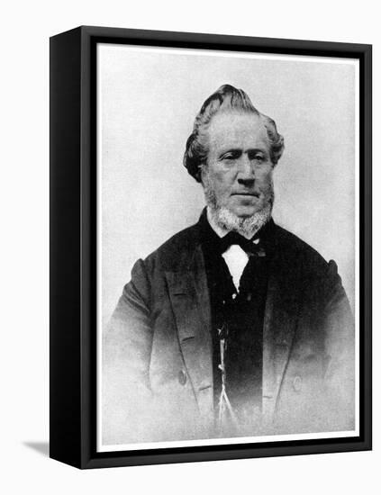 Brigham Young, American Mormon Leader, 19th Century-null-Framed Stretched Canvas