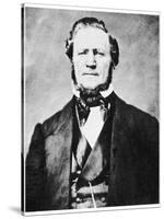 Brigham Young, American Mormon Leader, C1855-1865-MATHEW B BRADY-Stretched Canvas