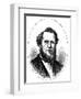 Brigham Young, American Mormon Leader, C1870-null-Framed Premium Giclee Print