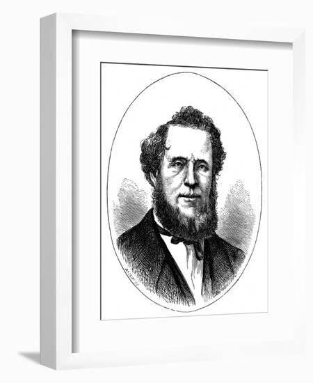 Brigham Young, American Mormon Leader, C1870-null-Framed Giclee Print