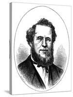 Brigham Young, American Mormon Leader, C1870-null-Stretched Canvas