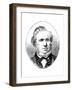 Brigham Young, American Mormon Leader-null-Framed Premium Giclee Print