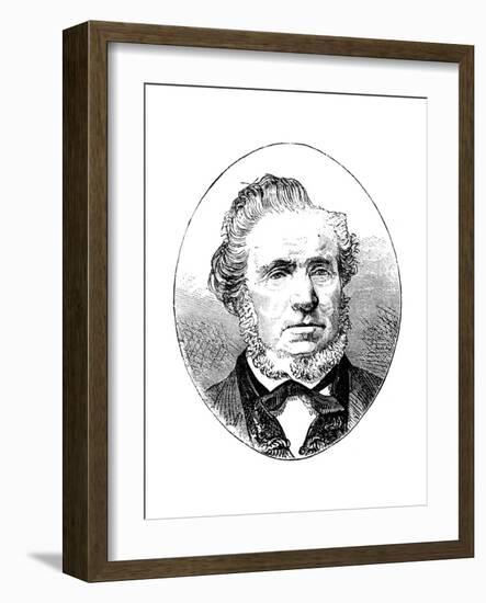 Brigham Young, American Mormon Leader-null-Framed Giclee Print