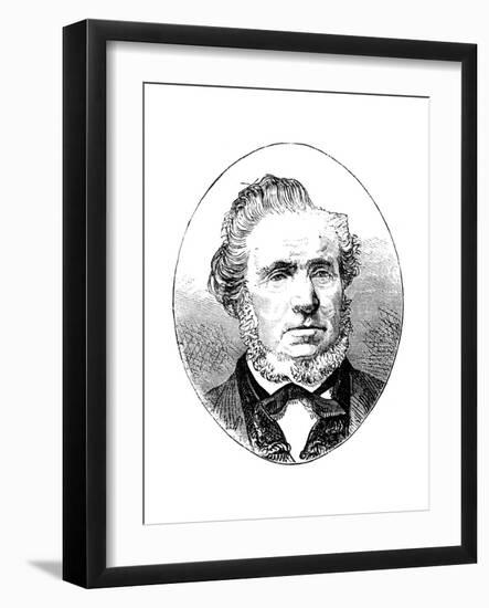 Brigham Young, American Mormon Leader-null-Framed Giclee Print