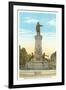 Brigham Young Monument, Salt Lake City, Utah-null-Framed Art Print