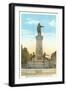 Brigham Young Monument, Salt Lake City, Utah-null-Framed Art Print