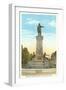 Brigham Young Monument, Salt Lake City, Utah-null-Framed Art Print