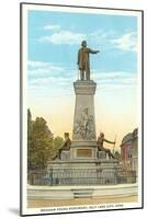 Brigham Young Monument, Salt Lake City, Utah-null-Mounted Art Print