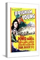 Brigham Young - Movie Poster Reproduction-null-Stretched Canvas