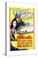 Brigham Young - Movie Poster Reproduction-null-Stretched Canvas