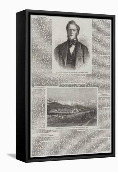 Brigham Young-null-Framed Stretched Canvas