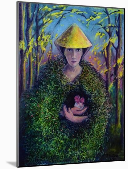 Brighid of the Green Mantle, 2007-Silvia Pastore-Mounted Giclee Print