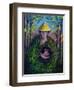 Brighid of the Green Mantle, 2007-Silvia Pastore-Framed Giclee Print