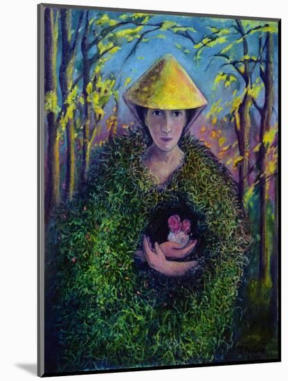 Brighid of the Green Mantle, 2007-Silvia Pastore-Mounted Giclee Print