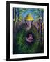Brighid of the Green Mantle, 2007-Silvia Pastore-Framed Giclee Print