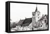 Brighstone Church I.O.W., 2008-Vincent Alexander Booth-Framed Stretched Canvas