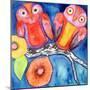 Bright and Early Birds-Wyanne-Mounted Giclee Print