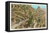 Bright Angel Trail, Grand Canyon-null-Framed Stretched Canvas