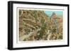 Bright Angel Trail, Grand Canyon-null-Framed Art Print