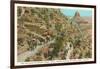 Bright Angel Trail, Grand Canyon-null-Framed Art Print