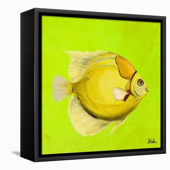 Bright Aquatic Life III-Patricia Pinto-Framed Stretched Canvas