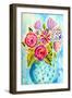 Bright Arrangement III-Julia Minasian-Framed Art Print