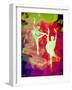 Bright Ballet Watercolor 1-Irina March-Framed Art Print